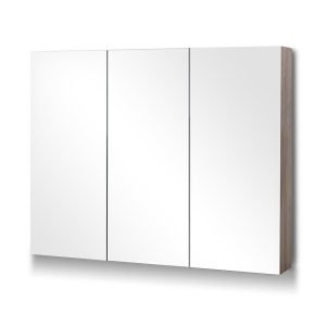 Cefito Bathroom Vanity Mirror with Storage Cabinet – Natural
