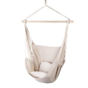 Gardeon Hammock Swing Chair – Cream