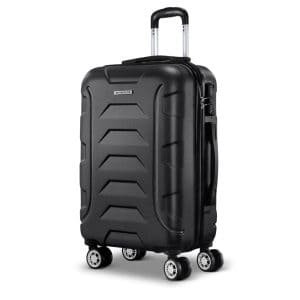 Wanderlite 20″ Luggage Travel Suitcase Set Trolley Hard Case Strap Lightweight