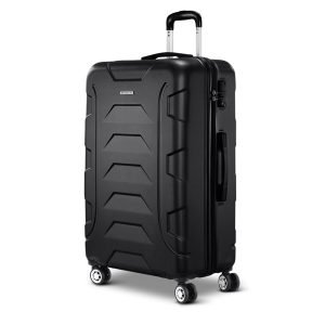 Wanderlite 28″ Luggage Travel Suitcase Set Trolley Hard Case Strap Lightweight