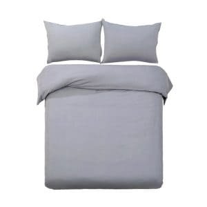 Giselle Bedding Quilt Cover Set Classic Grey Super King