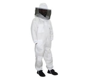 Beekeeping Bee Suit 2 Layer Mesh Round Head Style Ultra Cool & Light Weight – 3XL