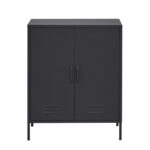 Artiss Buffet Sideboard Metal Cabinet - SWEETHEART Charcoal