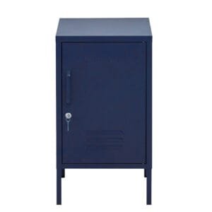 ArtissIn Bedside Table Metal Cabinet – Blue