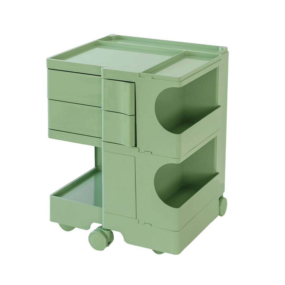 ArtissIn Storage Trolley Bedide Table 3 Tier Cart Boby Replica Green 2 AI PP TROLLEY S GR 00