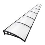 Instahut Window Door Awning 1mx6m Transparent Plastic Frame