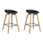 Artiss 2x Bar Stools Wooden