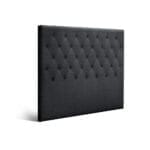 Artiss Bed Head Headboard Double Size Fabric - CAPPI Charcoal