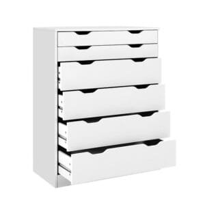 Artiss 6 Chest of Drawers – MYLA White