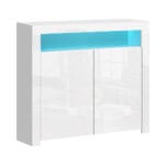 Artiss Buffet Sideboard LED - ARNO White