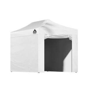 Instahut Gazebo 3×4.5 Pop Up Marquee Folding Tent Wedding Gazebos Camping Outdoor Shade Canopy White