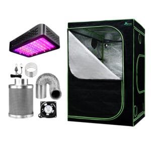 Greenfingers Grow Tent Light Kit 150x150x200CM 1000W LED 4″ Vent Fan,Greenfingers Grow Tent Light Kit LED 1000W Full Spectrum 4″ Vent 150x150x200CM