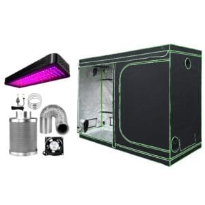 Greenfingers Grow Tent Light Kit 280x140x200CM 2000W LED 6″ Vent Fan,Greenfingers Grow Tent Light Kit LED 2000W Full Spectrum 6″ Vent 280x140x200CM