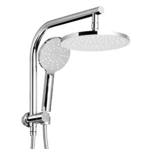 Cefito 9” Rain Shower Head Set Handheld Round High Pressure Chrome