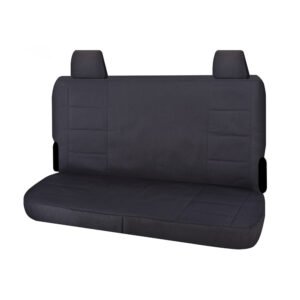Seat Covers for TOYOTA LANDCRUISER 70 SERIES VDJ 05/2008 – ON DUAL CAB REAR BENCH CHARCOAL CHALLENGER