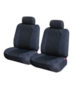 Prestige Suede Rear Seat Covers – Universal Size 06/08H Black