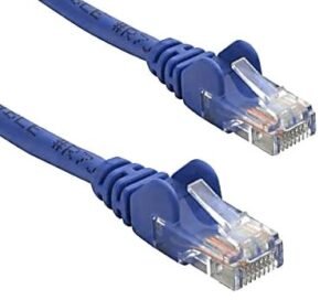 8WARE RJ45M – Blue RJ45M Cat5e Network Cable 25cm