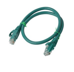 8WARE Cat6a UTP Ethernet Cable 25cm Snagless¬†Green