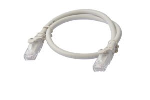 8WARE Cat6a UTP Ethernet Cable 0.5m (50cm) Snagless¬†Grey