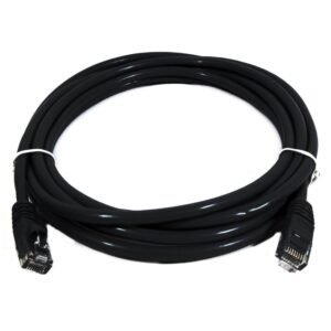 8WARE Cat6a UTP Ethernet Cable 2m Snagless¬†Black