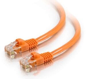 ASTROTEK CAT6 Cable 2m – Orange Color Premium RJ45 Ethernet Network LAN UTP Patch Cord 26AWG-CCA PVC Jacket