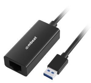 MBEAT mbeat USB 3.0 Gigabit Etherent Adapter – Black