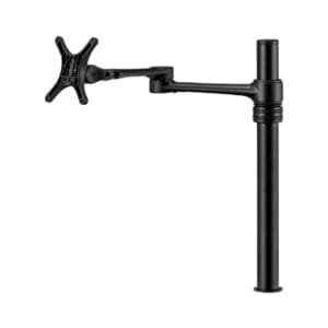 Atdec – 525mm long pole with 422mm articulated arm. Max load: 8kg, VESA 100×100 Black