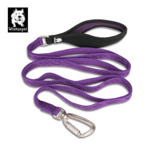Whinyepet leash purple – L