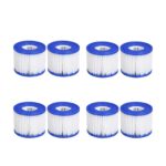 8PCS Replacement Bestway VI Filter Cartridge Inflatable Lay-Z-Spa Filters 58323
