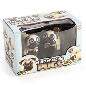 Wind Up Racing Pugs – Set of 2