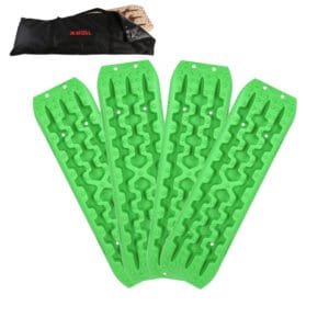 X-BULL Recovery tracks Sand tracks 2 Pairs Sand / Snow / Mud 10T 4WD Gen 3.0 – Green