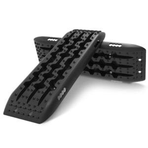 X-BULL Recovery Tracks Sand Track Mud Snow 1 pair Gen 2.0 Accessory 4WD 4X4 – Black