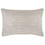 Cushion Cover-With Piping-Earth-Lines-Beige-35cm x 50cm