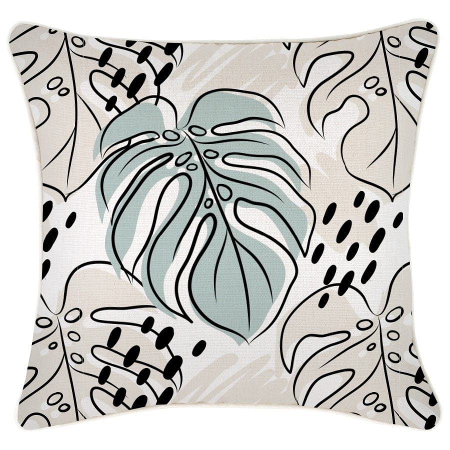 Cushion Cover-With Piping-Rainforest Seafoam-45cm x 45cm 1 V236 EP12229602WP EP12229602WP Indoor Outdoor Cushion Cover Rainforest Seafoam 7afba7ae 418c 4bad 95f5 39b0e1e38aff