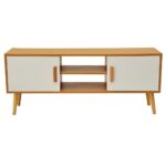 Entertainment Unit TV Unit with Ample Storage and Double-doors 120CM