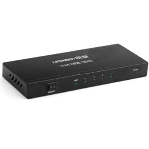 UGREEN 1 x 4 HDMI Amplifier Splitter – Black (40202)