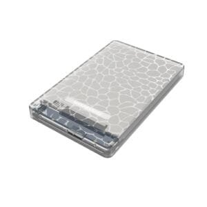 Simplecom SE101 Compact Tool-Free 2.5” SATA to USB 3.0 HDD/SSD Enclosure Transparent Clear