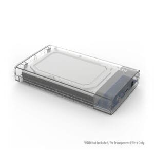 Simplecom SE301 3.5″ SATA to USB 3.0 Hard Drive Docking Enclosure Clear