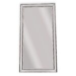 Silver Beaded Framed Mirror - X Large 190cm x 100cm