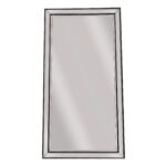 Black Beaded Framed Mirror - X Large 190cm x 100cm