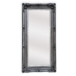 LUX French Provincial Ornate Mirror - Antique Silver