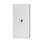 Two-Door Shelf Office Gym Filing Storage Locker Cabinet Safe