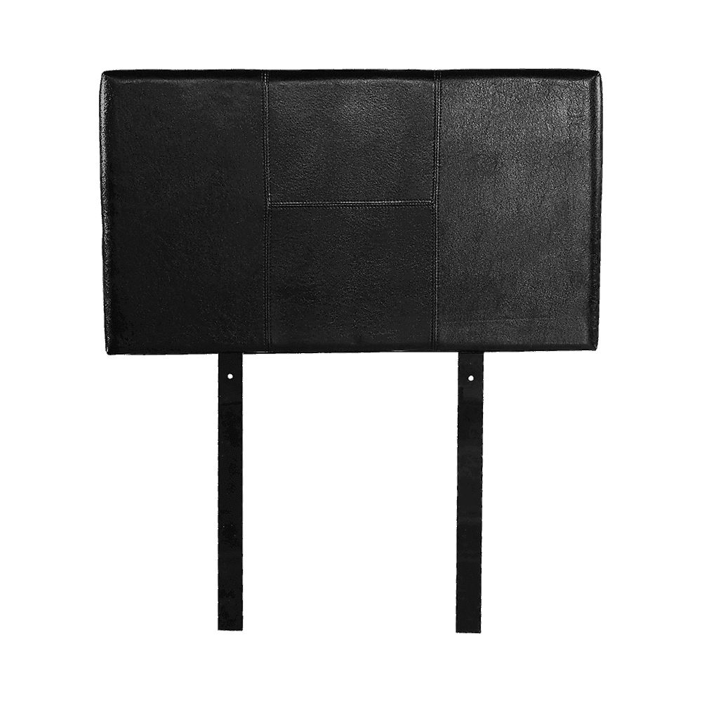 PU Leather Single Bed Headboard Bedhead – Black