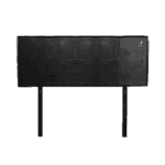 PU Leather Double Bed Headboard Bedhead - Black