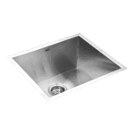 510x450mm Handmade Stainless Steel Undermount / Topmount Kitchen Laundry Sink with Waste