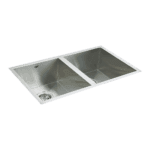 770x450mm Handmade Stainless Steel Undermount / Topmount Kitchen Sink with Waste