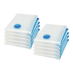 10X Jumbo Vacuum Storage Bags – Space Saver Seal Bags for Clothes, Bedding, Blankets & Travel Organisation