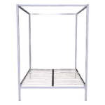 4 Four Poster Queen Bed Frame