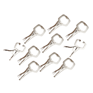 10pc Heavy Duty Steel C-Clamps 6″ Mig Welding Locking Plier Vice Grip