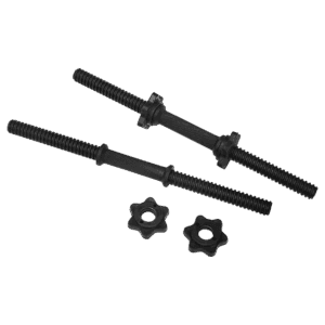 45cm – 1 Pair Dumbbell Bar 25mm Diameter – PVC Coated Dumbell Handle